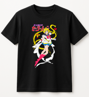 PLAYERA SAILOR MOON UNISEX MANGA CORTA
