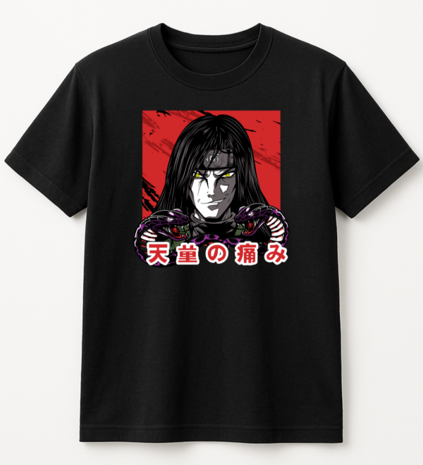 PLAYERA ANIME NARUTO OROCHIMARU MANGA CORTA