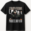 PLAYERA CALACAS GYM LEVANTO FIERROS EL MIO NO MANGA CORTA