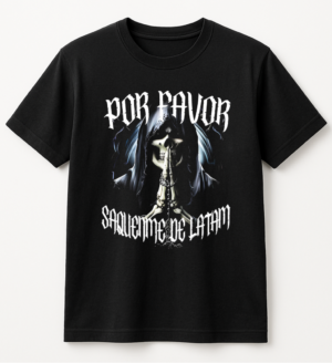 PLAYERA CALACAS GYM SAQUENME DE LATAM MANGA CORTA