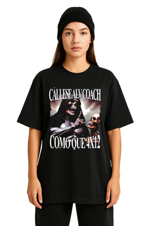 PLAYERA CALACAS GYM 4X12 UNISEX MANGA CORTA