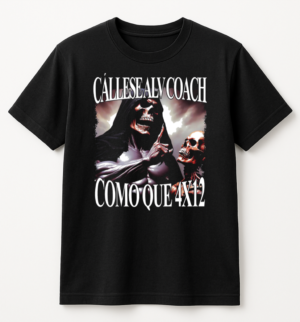 PLAYERA CALACAS GYM 4X12 UNISEX MANGA CORTA