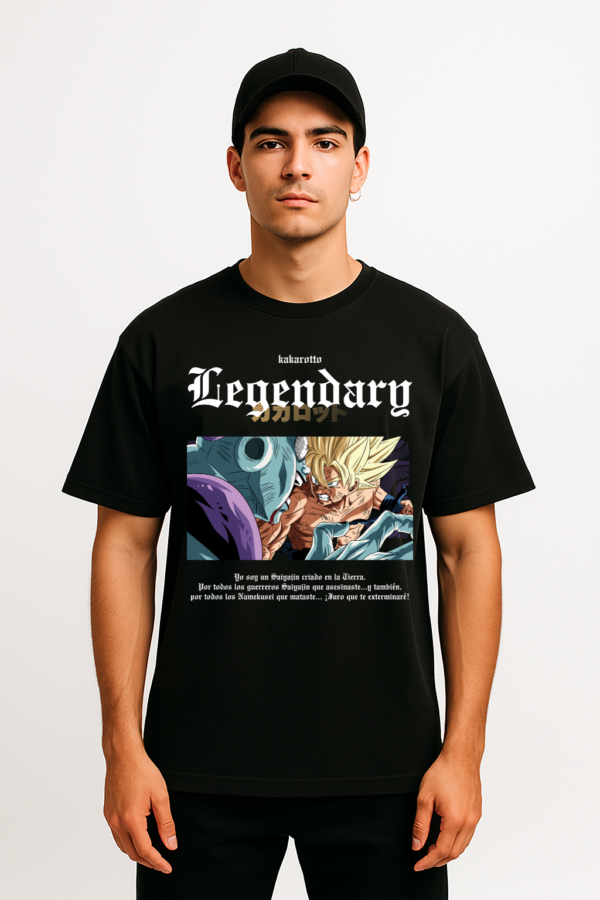 PLAYERA ANIME DRAGONBALL GOKU VS FREEZER MANGA CORTA