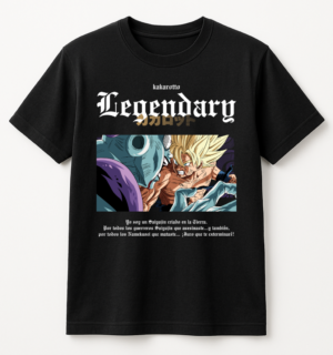 PLAYERA ANIME DRAGONBALL GOKU VS FREEZER MANGA CORTA