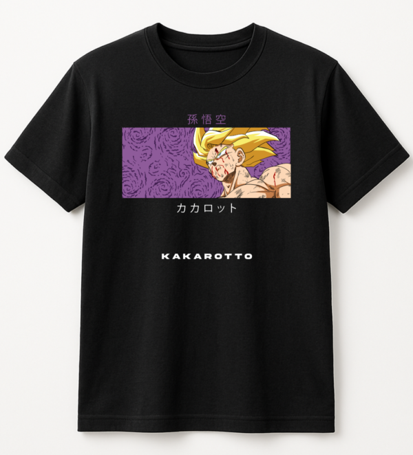 PLAYERA ANIME DRAGONBALL GOKU SSJ NAMEK UNISEX MANGA CORTA