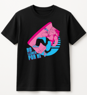 PLAYERA SIMPSONS BARNEY NO LLOREN UNISEX MANGA CORTA