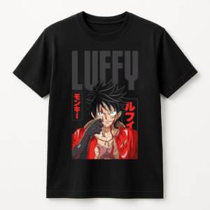 PLAYERA ANIME ONE PIECE LUFFY UNISEX MANGA CORTA