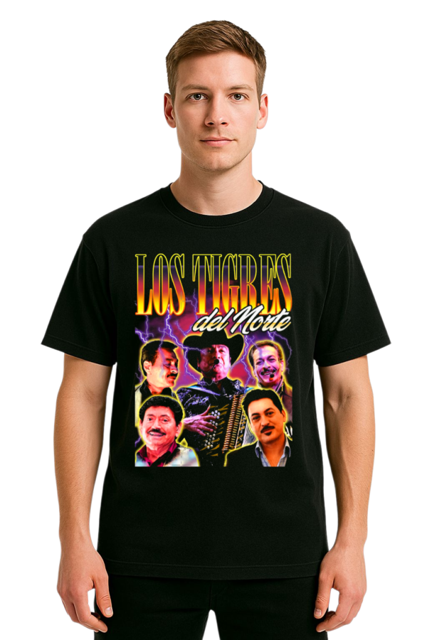PLAYERA TIGRES DEL NORTE UNISEX MANGA CORTA