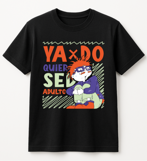PLAYERA RUGRATS CARLITOS UNISEX MANGA CORTA