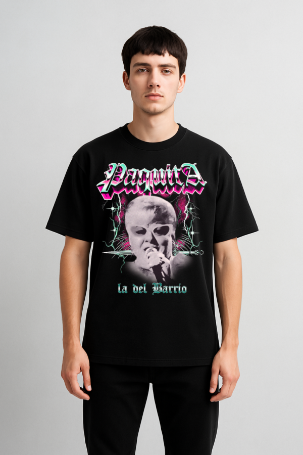 PLAYERA PAQUITA DEL BARRIO UNISEX MANGA CORTA