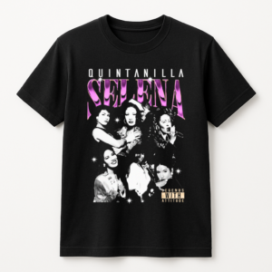 PLAYERA SELENA QUINTANILLA UNISEX MANGA CORTA