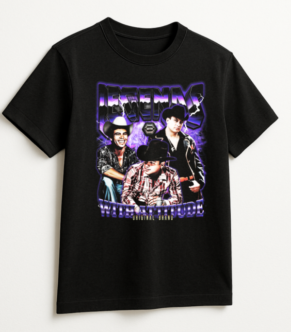 PLAYERA LEYENDAS DEL CORRIDO MANGA CORTA