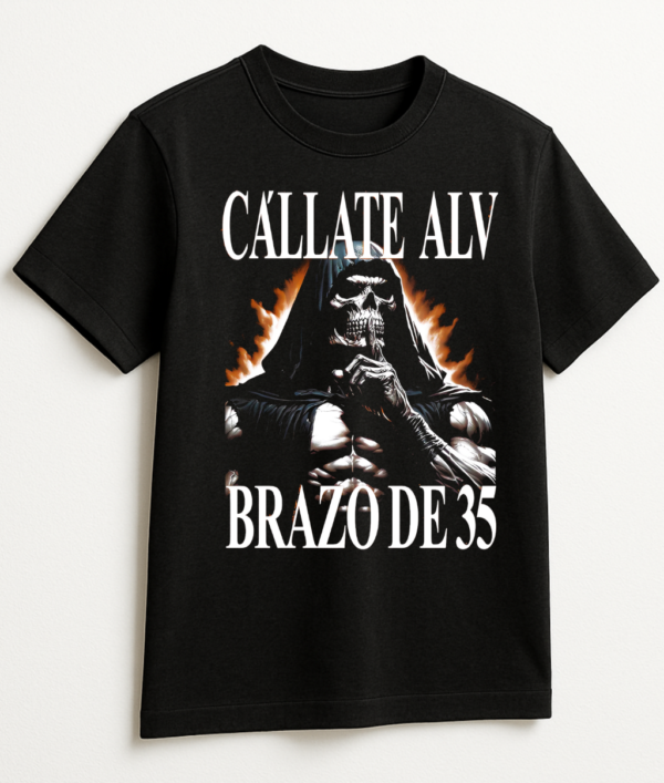 PLAYERA CALACAS GYM UNISEX MANGA CORTA BRAZO 35