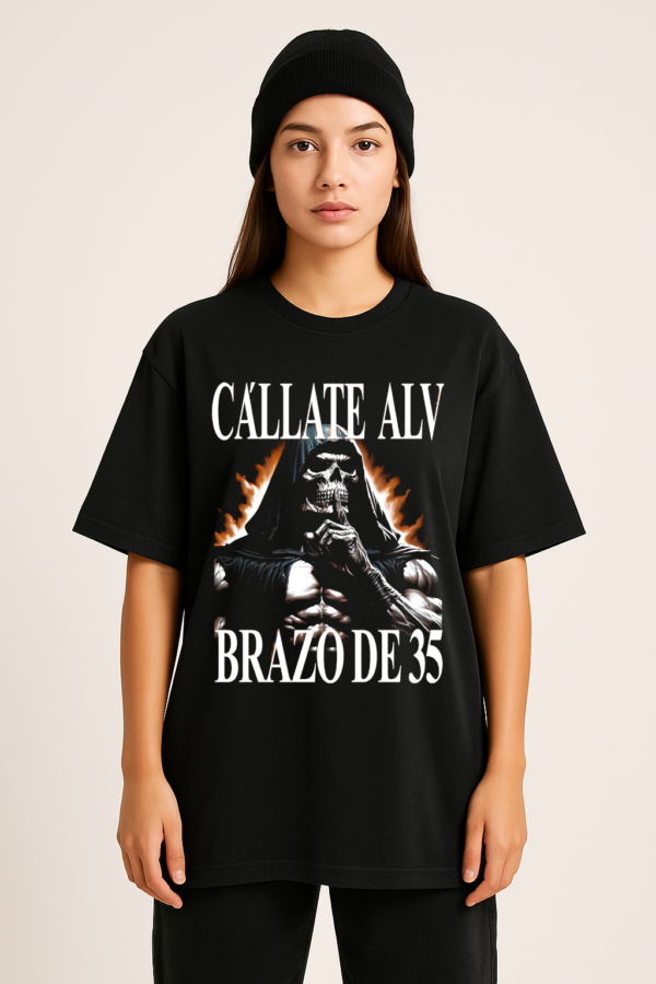 PLAYERA CALACAS GYM UNISEX MANGA CORTA BRAZO 35