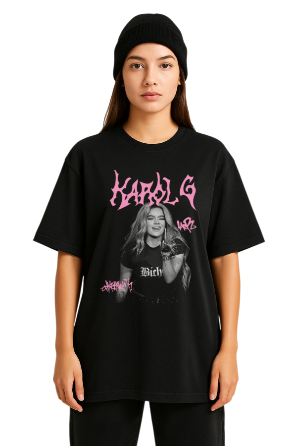PLAYERA KAROLG UNISEX MANGA CORTA