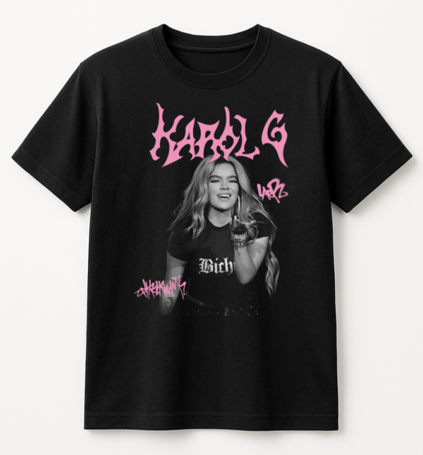 PLAYERA KAROLG UNISEX MANGA CORTA
