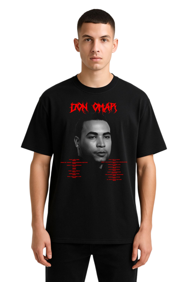 PLAYERA DON OMAR UNISEX MANGA CORTA