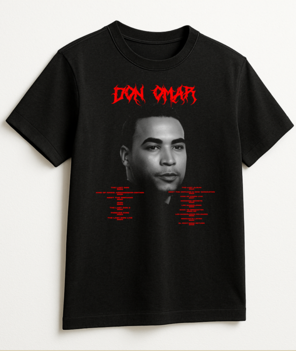PLAYERA DON OMAR UNISEX MANGA CORTA
