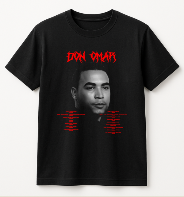 PLAYERA DON OMAR UNISEX MANGA CORTA