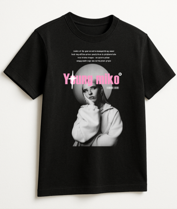 PLAYERA YOUNG MIKO UNISEX MANGA CORTA