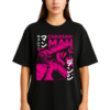 PLAYERA ANIME CHAINSAW MAN PINK UNISEX MANGA CORTA