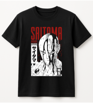 PLAYERA ANIME SAITAMA ONE PUNCH MAN CAMISETA ESTAMPADA UNISEX