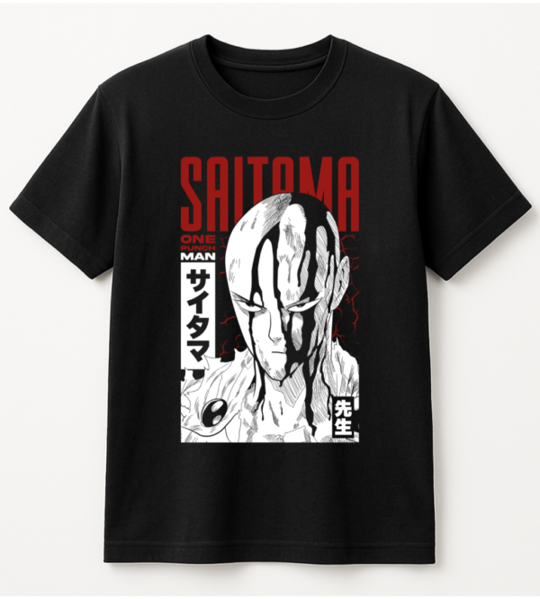 PLAYERA ANIME SAITAMA ONE PUNCH MAN CAMISETA ESTAMPADA UNISEX
