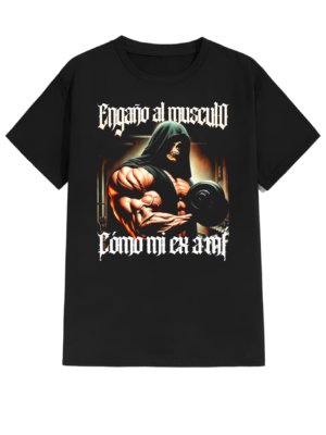 PLAYERA CALACAS CHIDAS GYM UNISEX ENGAÑO AL MÚSCULO