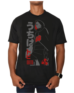 PLAYERA ANIME OBITO UNISEX MANGA CORTA