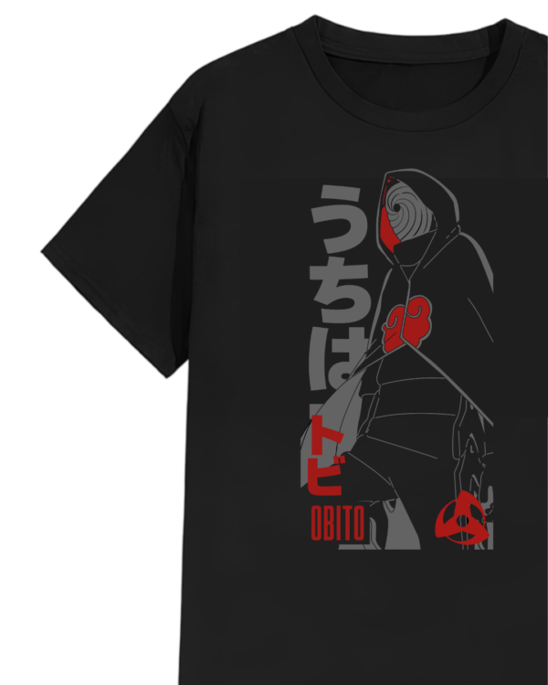 PLAYERA ANIME OBITO UNISEX MANGA CORTA