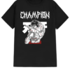 PLAYERA ANIME UNISEX BAKI HANMA MANGA CORTA