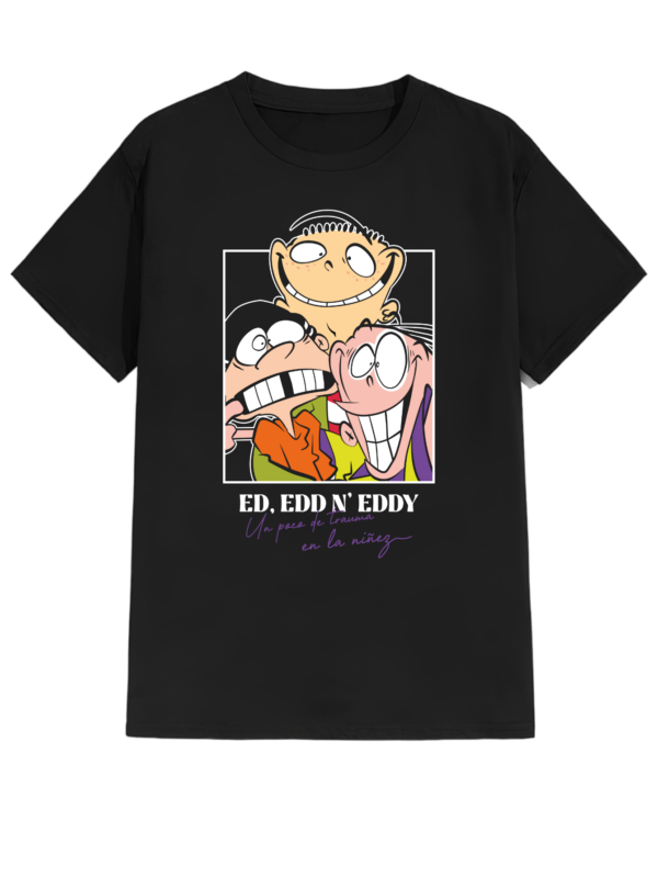 PLAYERA UNISEX ED, EDD Y EDY MANGA CORTA