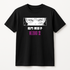 PLAYERA ANIME DEMON SLAYER NEZUKO UNISEX MANGA CORTA