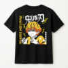 PLAYERA ANIME DEMON SLAYER ZENITSU UNISEX MANGA CORTA