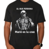 PLAYERA NEGRA CALACAS CHIDAS GYM EL QUE PERDONA