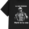 PLAYERA NEGRA CALACAS CHIDAS GYM EL QUE PERDONA