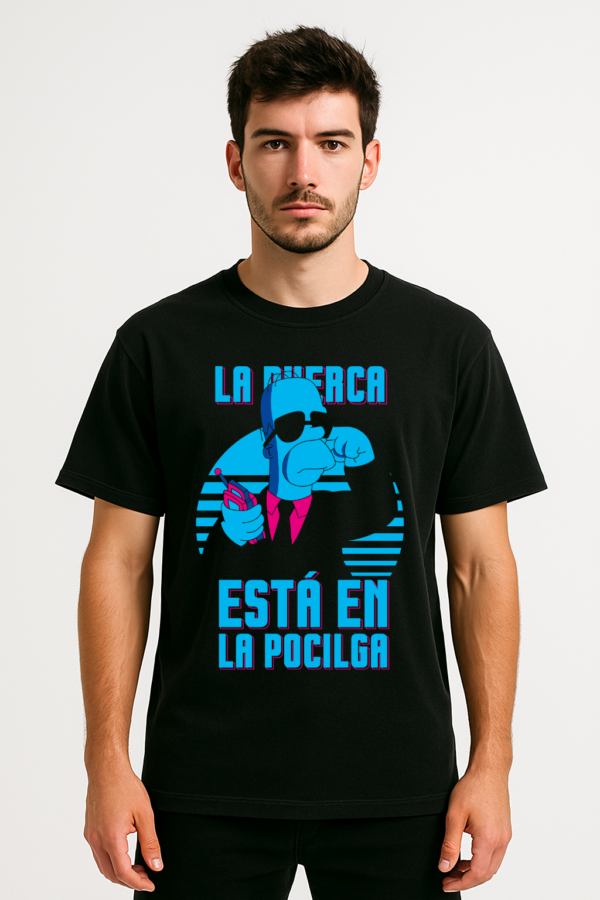 PLAYERA SIMPSONS HOMERO UNISEX MANGA CORTA