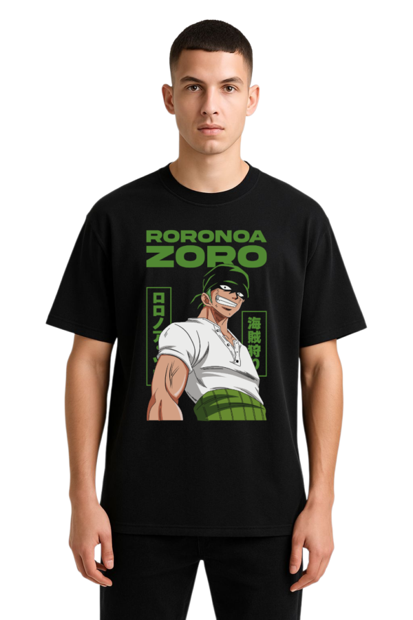 PLAYERA ANIME ONE PIECE RORONOA ZORO UNISEX