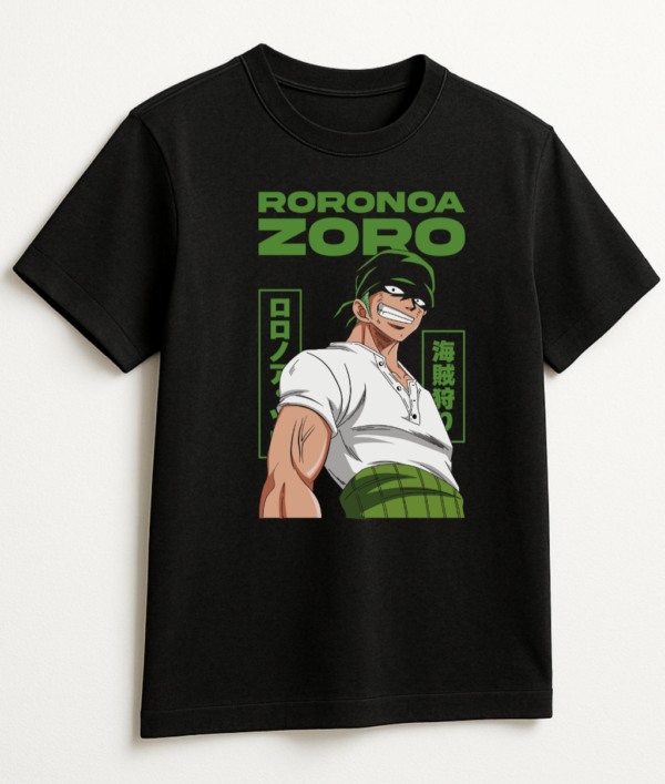 PLAYERA ANIME ONE PIECE RORONOA ZORO UNISEX