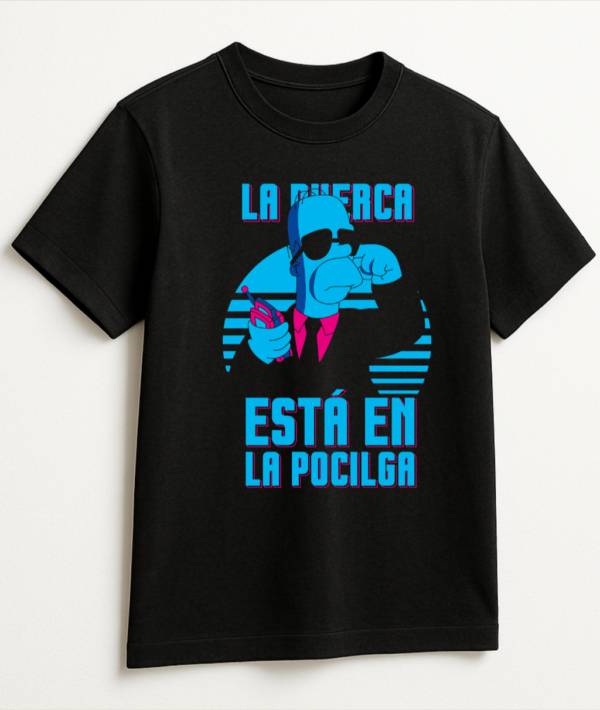 PLAYERA SIMPSONS HOMERO UNISEX MANGA CORTA