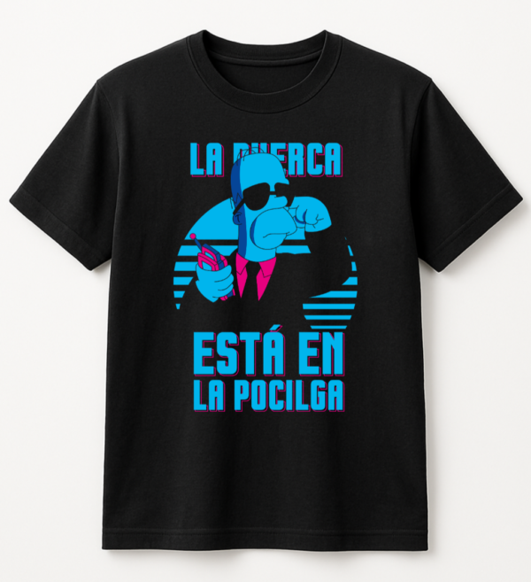 PLAYERA SIMPSONS HOMERO UNISEX MANGA CORTA
