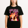 PLAYERA SELENA QUINTANILLA ROSA UNISEX MANGA CORTA