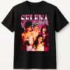 PLAYERA SELENA QUINTANILLA ROSA UNISEX MANGA CORTA