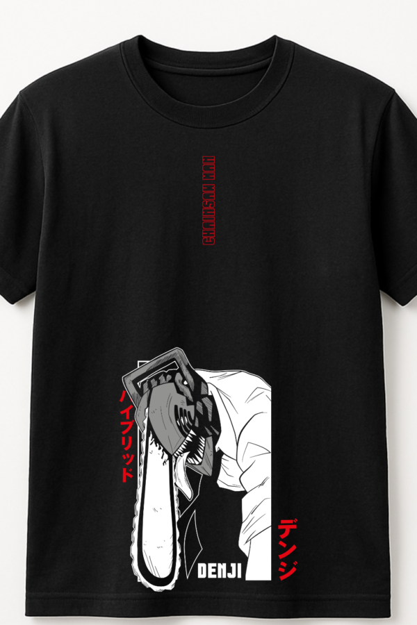 PLAYERA CHAINSAW MAN DENJI UNISEX