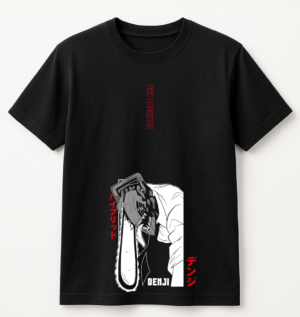 PLAYERA CHAINSAW MAN DENJI UNISEX