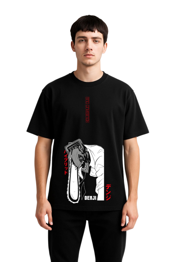 PLAYERA CHAINSAW MAN DENJI UNISEX